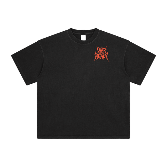 "War ready" Washed Tee