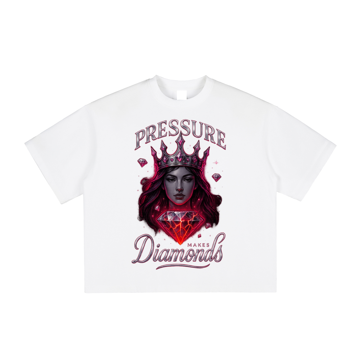 "Diamond Queen" Boxy Tee
